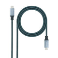 Kabel USB-C NANOCABLE 10.01.4103-COMB 3 m Črna Črn/Siv (1 kosov)