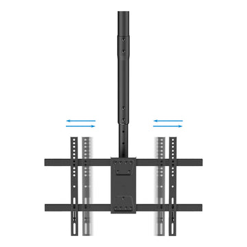 TV Ceiling Support TooQ LPCE1186TSLI-B 43" 86" 60 Kg