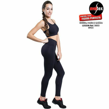 Sporthose Damen Happy Dance Schwarz