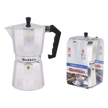 Italian Coffee Pot Quttin Aluminium Stainless steel