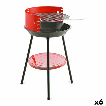 Grill Algon Rot Grill 36 x 36 x 55 cm