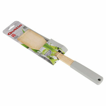 Kitchen Spatula Quttin Soft Straight Bamboo 30 x 6 cm (24 Units) (30 cm)