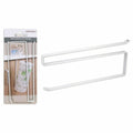 Küchenpapierrollenhalterung Confortime Weiß Metall 26 x 10 x 1,3 cm (12 Stück)