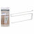 Kitchen Paper holder Confortime White Metal 26 x 10 x 1,3 cm (12 Units)