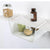 Basket for Kitchen Shelf Confortime Metal White 24,5 x 25 x 14 cm (6 Units)