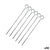 Barbecue Skewer Set Wooow Metal 6 Pieces 20 cm (36 Units)