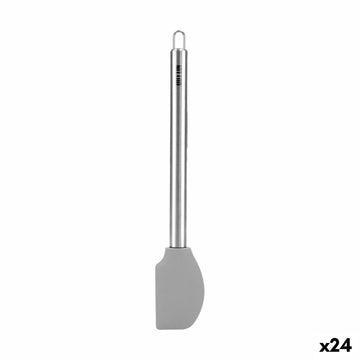 Spatule pour plaque Quttin Silicone Acier inoxydable Acier 32,7 x 5,3 cm (24 Unités)