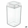 Bocal Quttin Fermeture hermétique 1,5 L 11 x 11 x 20 cm (12 Unités)