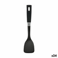 Kitchen Spatula Quttin Foodie Black Nylon (24 Units)