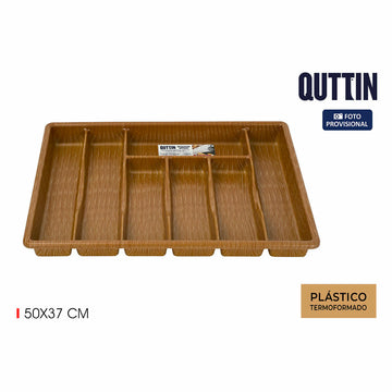 Cutlery Organiser Quttin 50 x 37 cm Thermoplastic (12 Units)
