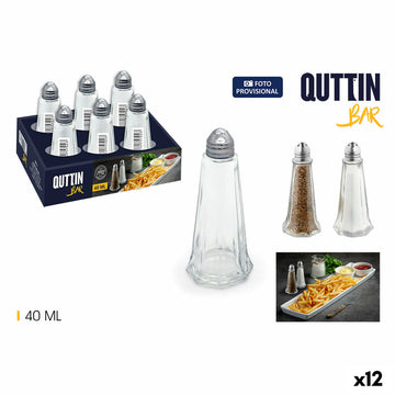 Spice Rack Quttin Bar 40 ml 4,5 x 11 cm (6 Pieces) (12 Units)