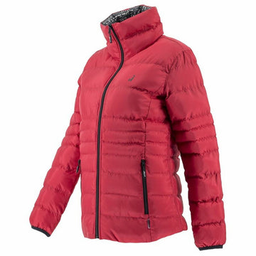 Anorak Joluvi Vegga Donna Rosso Reversibile Nero