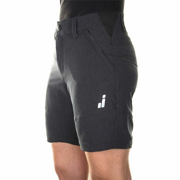 Short de Sport pour Femme Joluvi Rock Gris