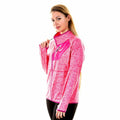 Giacca Sportiva da Donna Joluvi Run Zera Fucsia