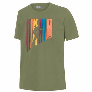 Men’s Short Sleeve T-Shirt Joluvi Hiking Grey