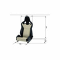 Sitzplatz Recaro RC410002575 Schwarz Co-Pilot