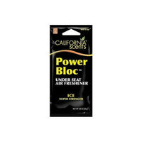 Car Air Freshener California Scents Power Bloc Ice