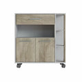 Kitchen Trolley ABS Oak (80 x 39 x 87 cm)