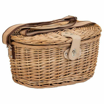 Picnic Basket Alexandra House Living Grey Natural wicker