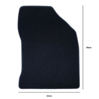 Car Floor Mat OCC Motorsport OCCTY0002 Black