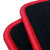 Car Floor Mat OCC Motorsport OCCBW0026RD Red