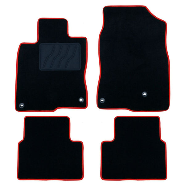 Car Floor Mat Set OCC Motorsport OCCHN0010RD 5 Pieces