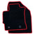 Car Floor Mat OCC Motorsport OCCTY0002RD Red