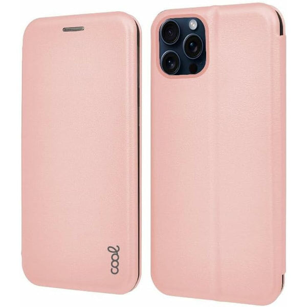 Protection pour téléphone portable Cool iPhone 15 Pro Rose Apple
