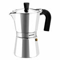 Cafetière Italienne Monix M620003 Aluminium Métal (3 Unités)