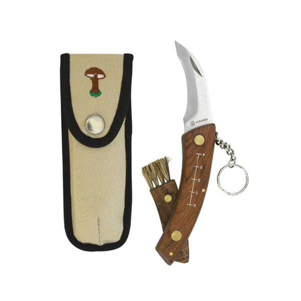 Pocketknife Imex el Zorro Mushrooms Stainless steel 7,5 cm