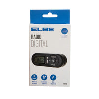 Tragbares Digital-Radio ELBE RF96 Schwarz FM Mini