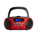 Radio/CD Bluetooth + mp3 Aiwa BBTU300RD    5W Rot Schwarz