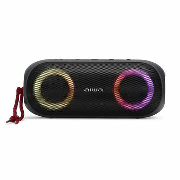 Haut-parleurs bluetooth portables Aiwa Noir