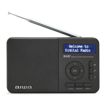 Radio Aiwa RD40DABBK Črna 2000 mAh