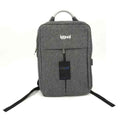 Laptop Backpack iggual IGG317044 Impermeable Grey