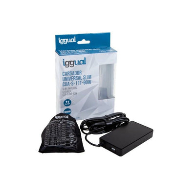 Laptopladekabel iggual IGG318065 90 W