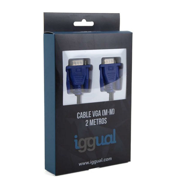 Data / Charger Cable with USB iggual IGG318577 2 m