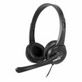 Headphones with Microphone NGS VOX505 USB 32 Ohm Black