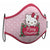 Hygienic Reusable Fabric Mask Hello Kitty Christmas 2 Pieces Multicolour
