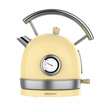 Bouilloire Cecotec Thermosense 420 Vintage Light 1,8 L 2200 W Jaune Acier inoxydable