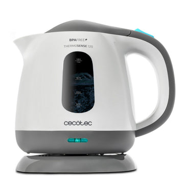 Kettle Cecotec ThermoSense 120 1100W 1 L White Plastic 1100 W 1 L