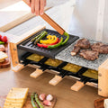 Grillplatte Cecotec Cheese&Grill 8400 Wood MixGrill 1200 W