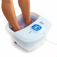 Klappbares Fußbad mit Rollen und Hydromassage Footopy InnovaGoods