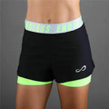 Sports Shorts for Women Endless Tech Iconic Yellow Black