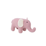 Fluffy toy Crochetts AMIGURUMIS MINI White Elephant 48 x 23 x 26 cm