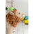 Fluffy toy Crochetts AMIGURUMIS MAXI Brown Lion 84 x 57 x 32 cm