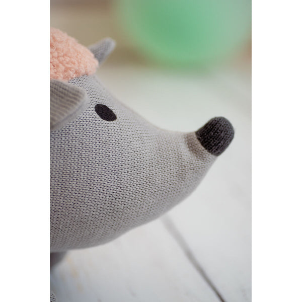Fluffy toy Crochetts AMIGURUMIS MINI Grey Hedgehog 20 x 28 x 40 cm