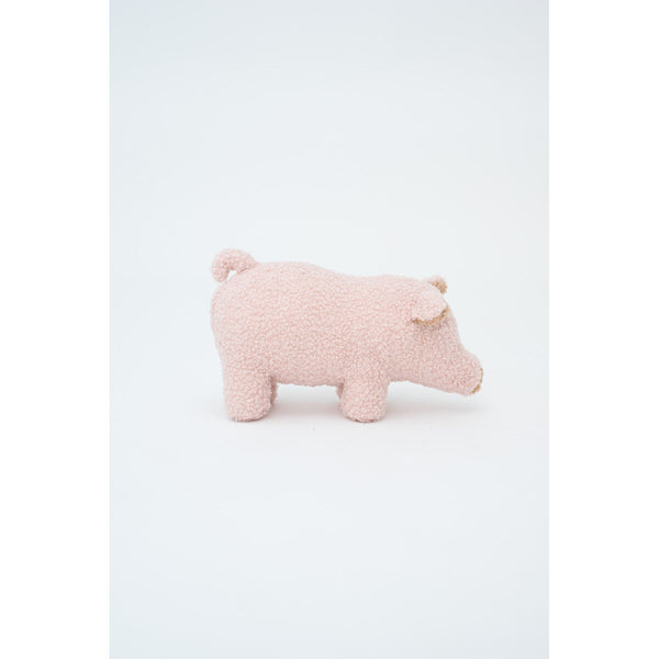 Fluffy toy Crochetts Bebe Pink Pig 30 x 13 x 8 cm