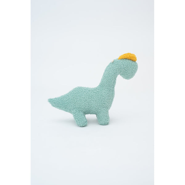 Fluffy toy Crochetts Bebe Green Dinosaur 30 x 24 x 10 cm