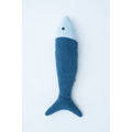 Fluffy toy Crochetts OCÉANO Dark blue Fish 11 x 6 x 46 cm 9 x 5 x 38 cm 2 Pieces